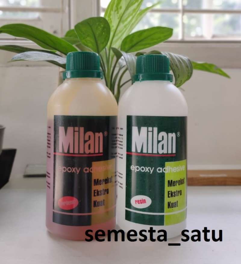 Promo Lem Epoxy Milan Epoxy Adhesive Set Resin Dan Hardener Diskon 17