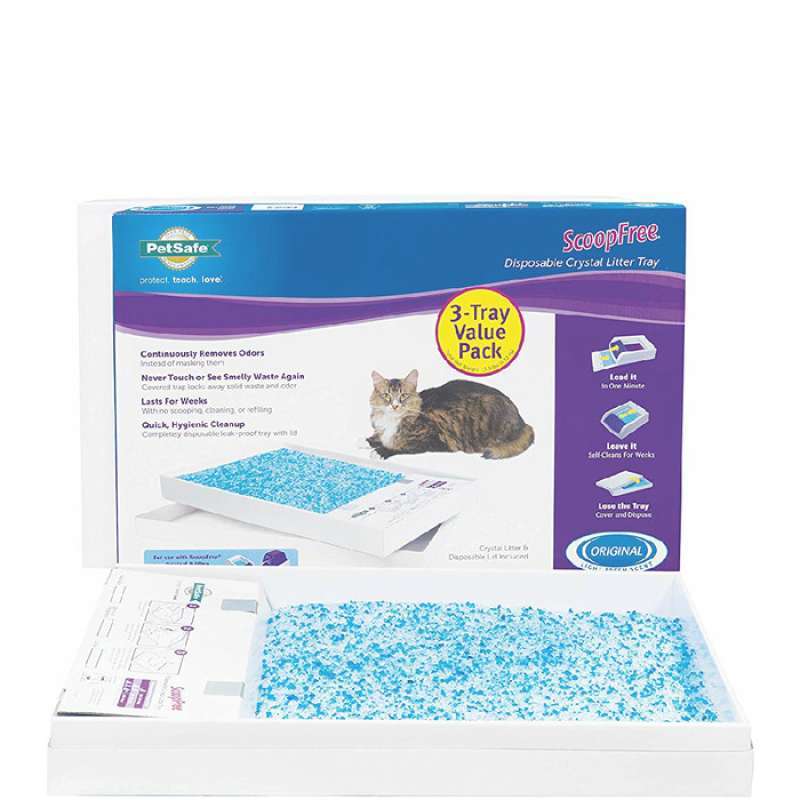Promo Petsafe Scoopfree SelfCleaning Cat Litter Box Tray Refills Non