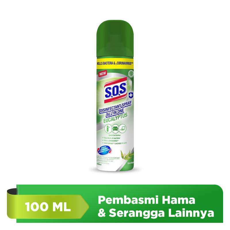 Promo Surabaya Sos Eucalyptus Disinfectant Spray All In One [100 Ml