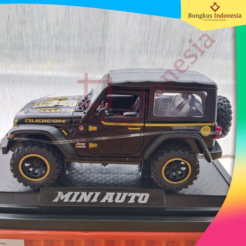 Modellino Jeep Fuoristrada In Lega 1:32 - Rubicone Pressofuso, Metallico, Per Bambini 4+ Anni