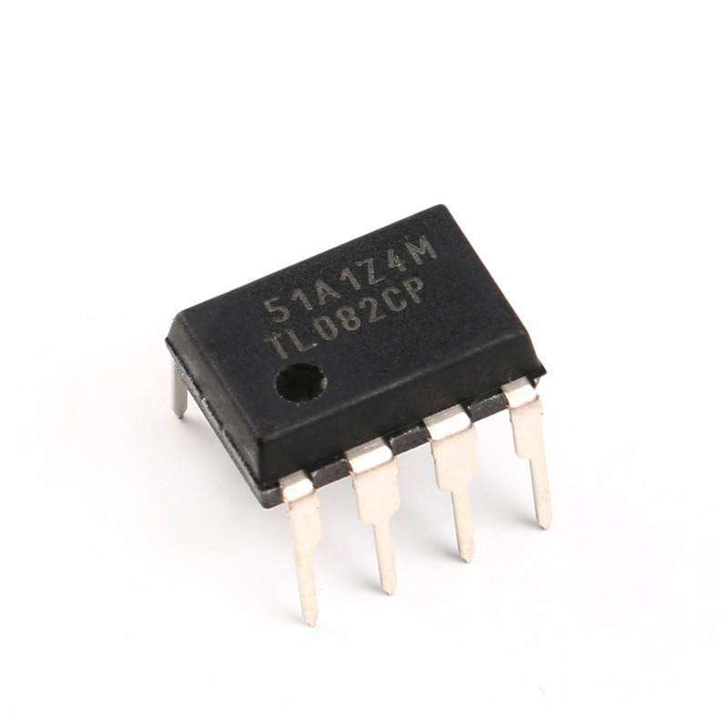 Jual IC Amplifier TL082 TL 082 DIP Dual Low Noise Op Amp JFET Input di
