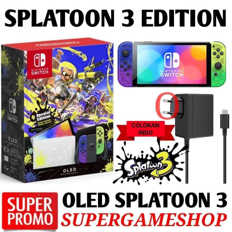 Jual Nintendo Switch Oled Splatoon Edition Oled Console Splatoon 3