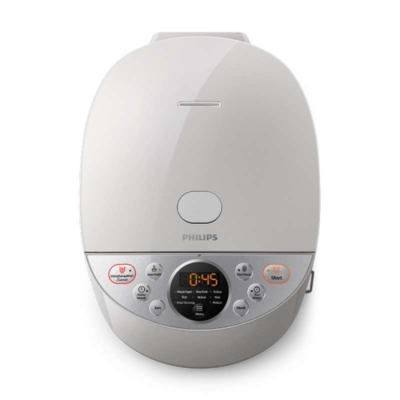 Promo Philips Digital Rice Cooker 1.8 L HD4515/30 Metallic Grey