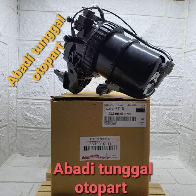 Promo FUEL FILTER ASSY/FILTER SOLAR HILUX REVO/INNOVA REBORN/FORTUNER