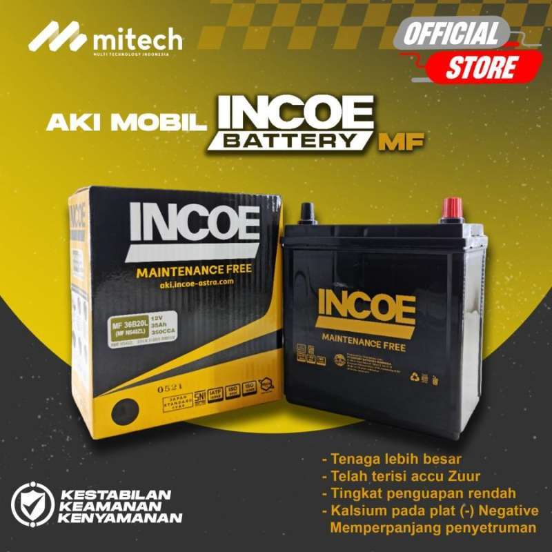 Jual Aki Mobil Honda Fit Incoe Mf Astra Ns40zl Aki Kering 12v / 35 Ah