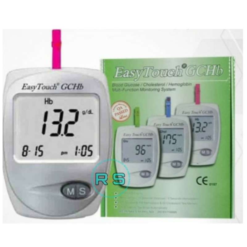 Promo Easy Touch Gchb 3 In 1 Alat Cek Gula Choles Hemoglobin Hb Diskon ...