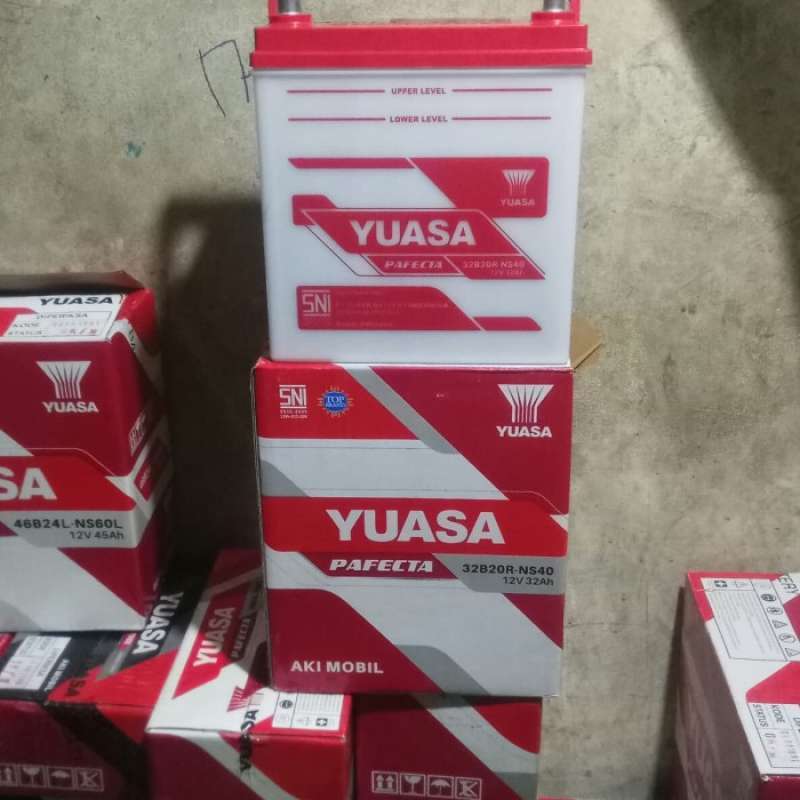 Jual Aki Accu Basah YUASA Pafecta 32B20R - NS40 12V 32AH (32Amper) di