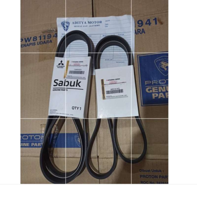 Promo fan belt/ van belt/ Vbelt all new pajero sport dakkar ORIGINAL