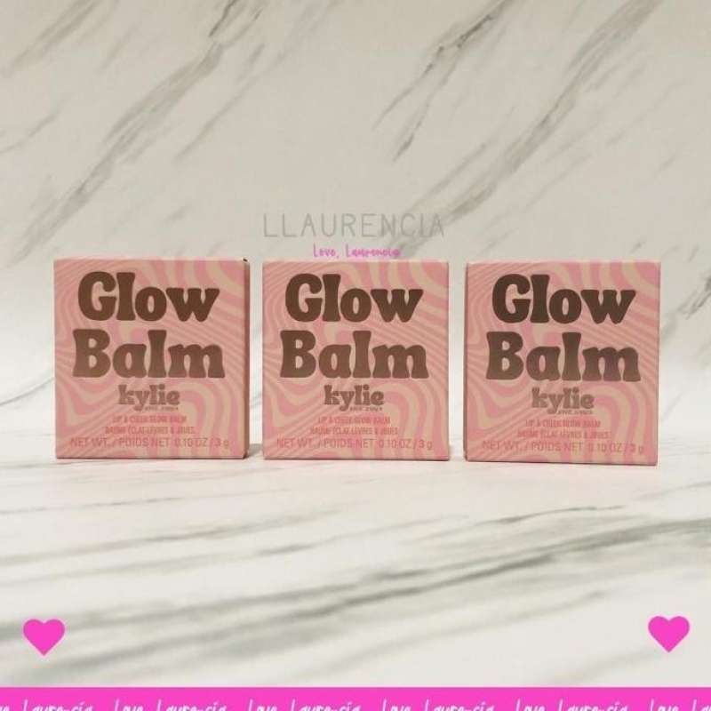 Promo Kylie Cosmetics Lip & Cheek Glow Balm / Cream Blush On Glow Drip
