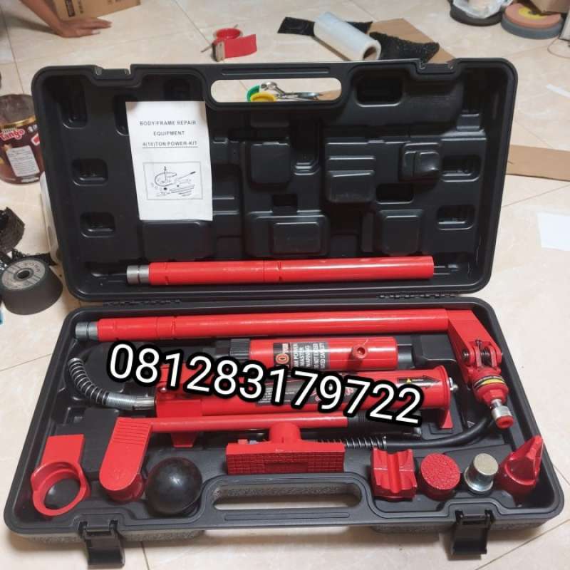 Promo hydraulic jack Repair Auto body kit 10 ton merek SANDS Diskon 2