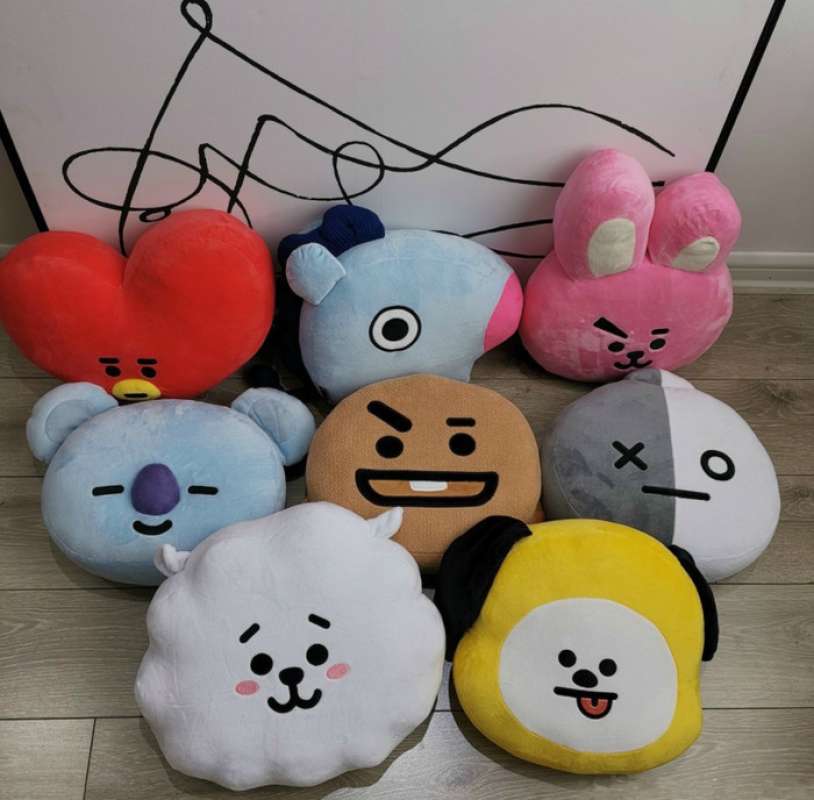 Promo Boneka Plush Doll Bts Bt21 Kpop 30Cm Tata Cooky Shooky Rj Mang