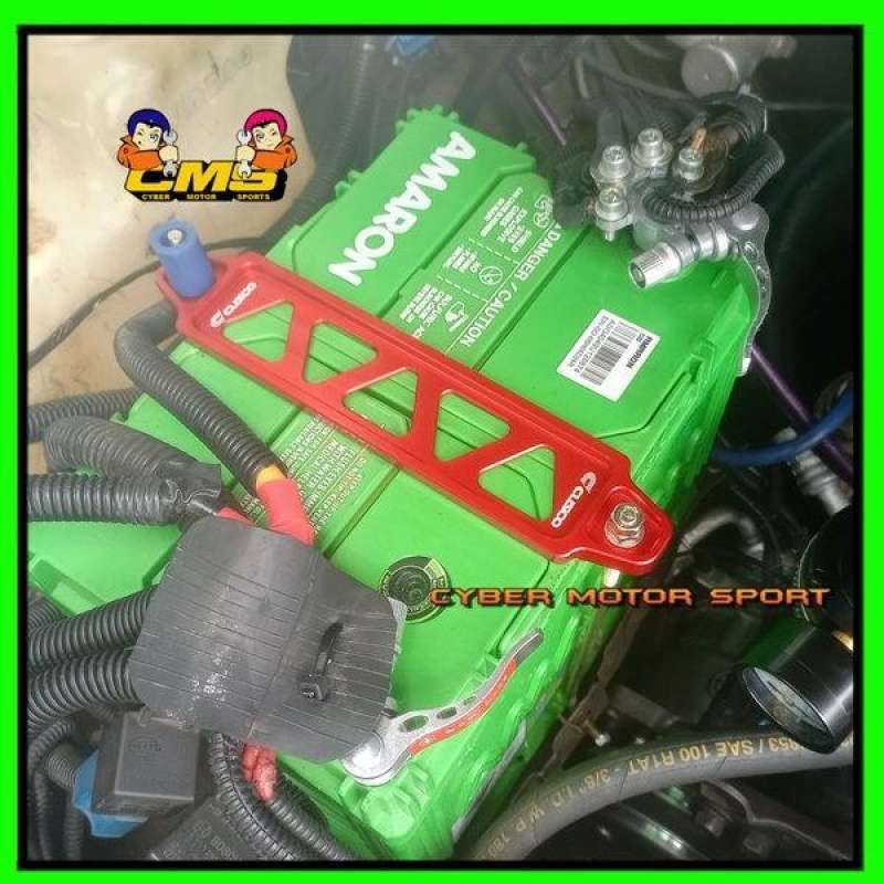 Jual Fs- Bracket Penahan Aki Mobil . Pegangan Accu Mobil . Aki Besar