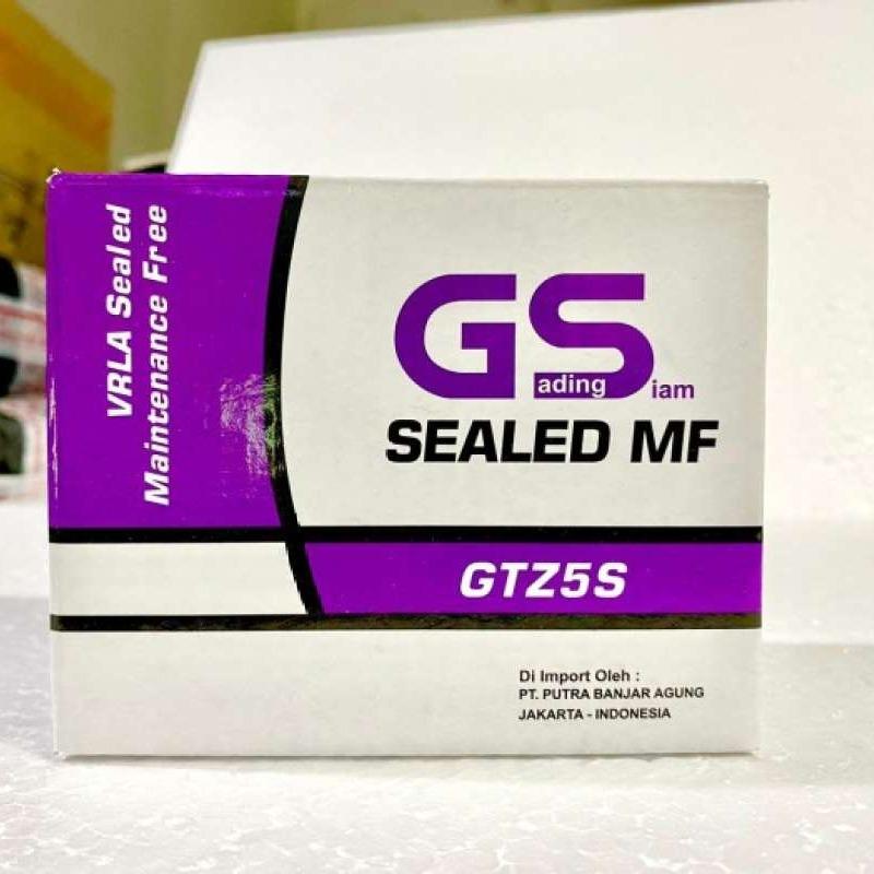 Promo Aki Motor Honda Blade+Spacy+Revo-GTZ5S GS E Aki Kering MF Diskon