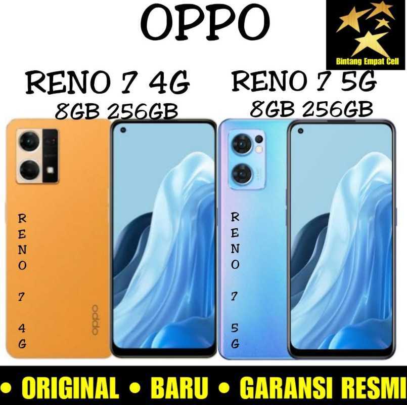 Jual Oppo Reno 7 5g 8/256 & Reno 7 4g 8/256 Garansi Resmi Di Seller ...