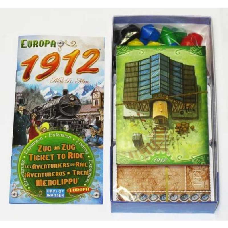 Asmodée Ticket To Ride - Europe 1912 Expansion Pack (DOW720111