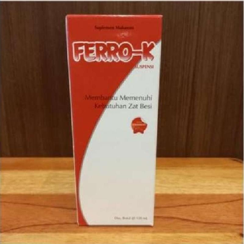 Promo Ferro-k Sirup 120ml Ferro K Syrup Suplemen Vitamin Diskon 22% Di ...