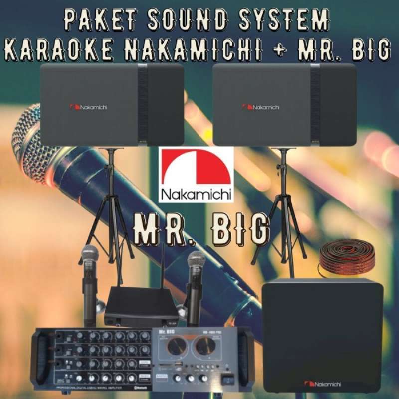 Promo Paket Sound System Karaoke + Subwoofer Spesial Diskon 23 di