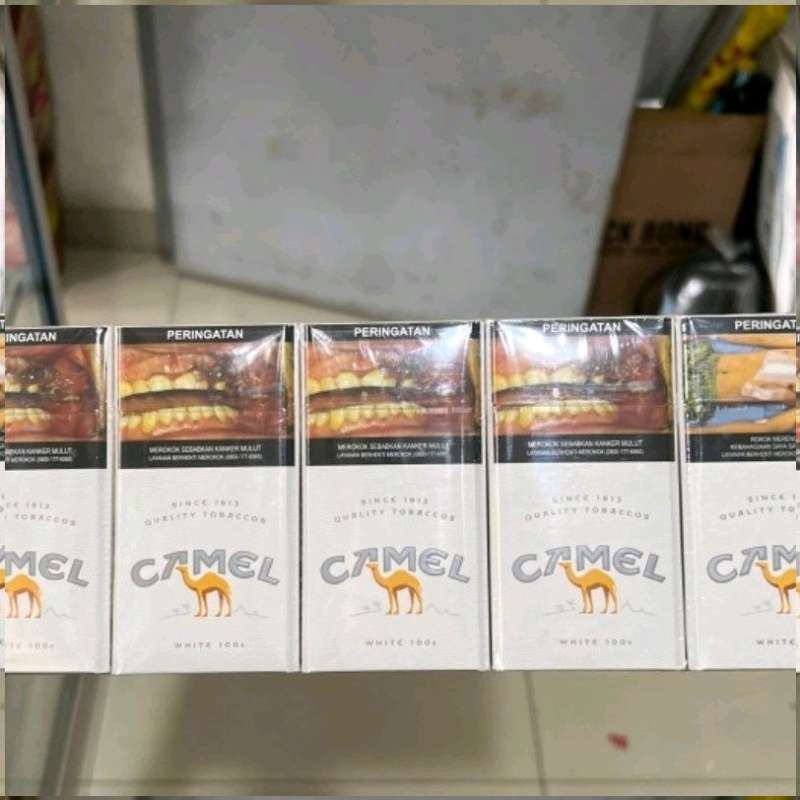 Jual Rokok Camel White Putih Long 20 Batang [1 Slop / 10 Bungkus] Di ...