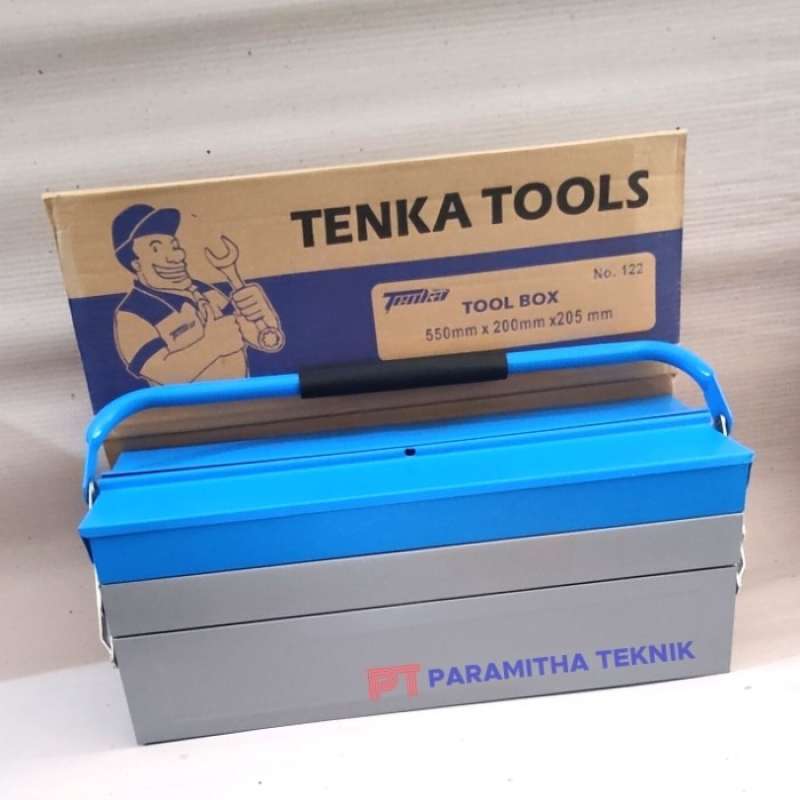 Jual Tool box 3 susun / kotak perkakas besi susun tiga TB-122 Tenka di ...