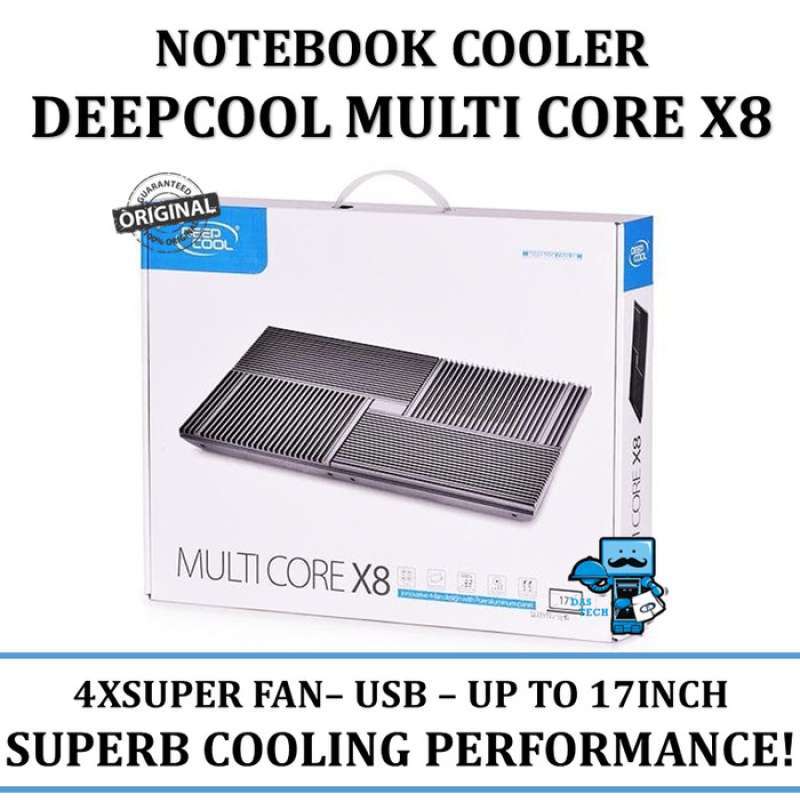 Promo Cooling Pad Deepcool Multi Core X8 Notebook Cooler Diskon 23 di