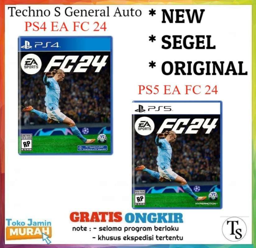 Promo PS5 PS4 EA Sports FC 24 / PS4 PS5 EA FC 2024 FIFA 24 Football