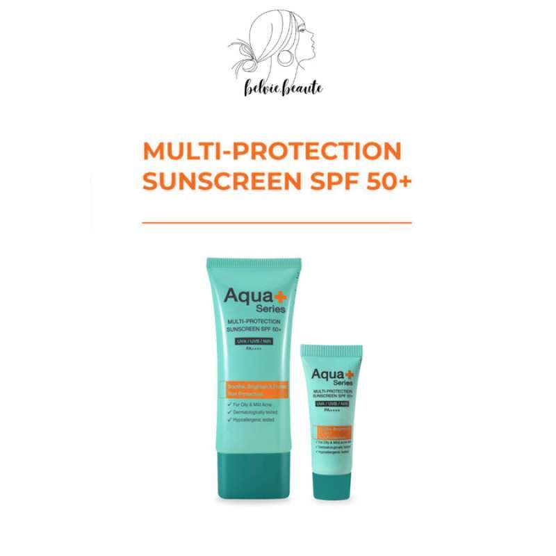 Promo Aqua+ Series Multi Protection Sunscreen SPF 50 PA++++ Diskon 23% ...