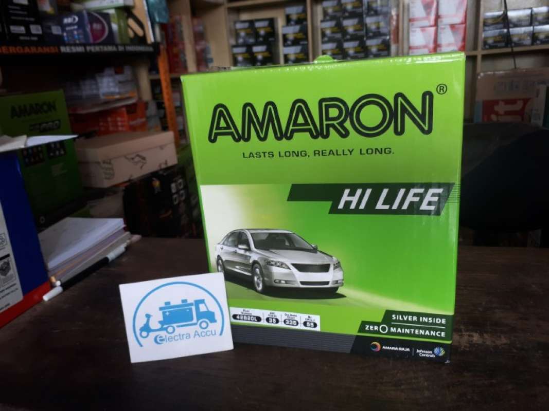 Promo Aki Mobil Honda Freed NS40ZL / 42B20L Amaron Aki Kering Diskon 23