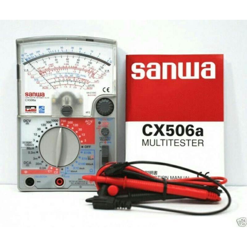 Jual SANWA CX506a ANALOG MULTIMETER ANALOGUE MULTITESTER AVOMETER CX