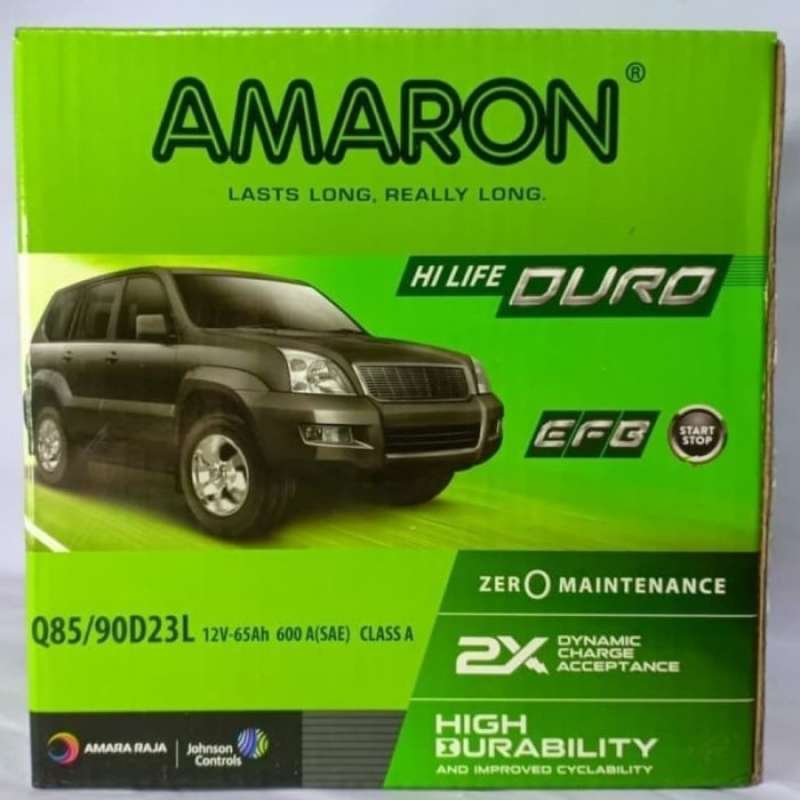 Jual GARANSI 1 TAHUN AKI MOBIL MAZDA 2 SKY ACTIVE Q85 90D23L AMARON di