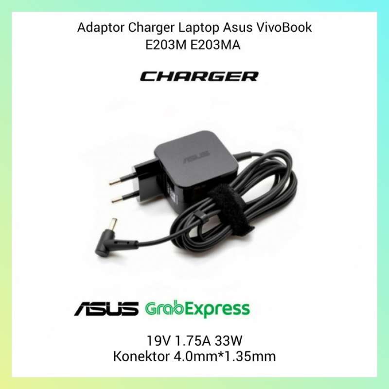 Promo Adaptor Charger Asus VivoBook E203M E203MA Series Diskon 23 di