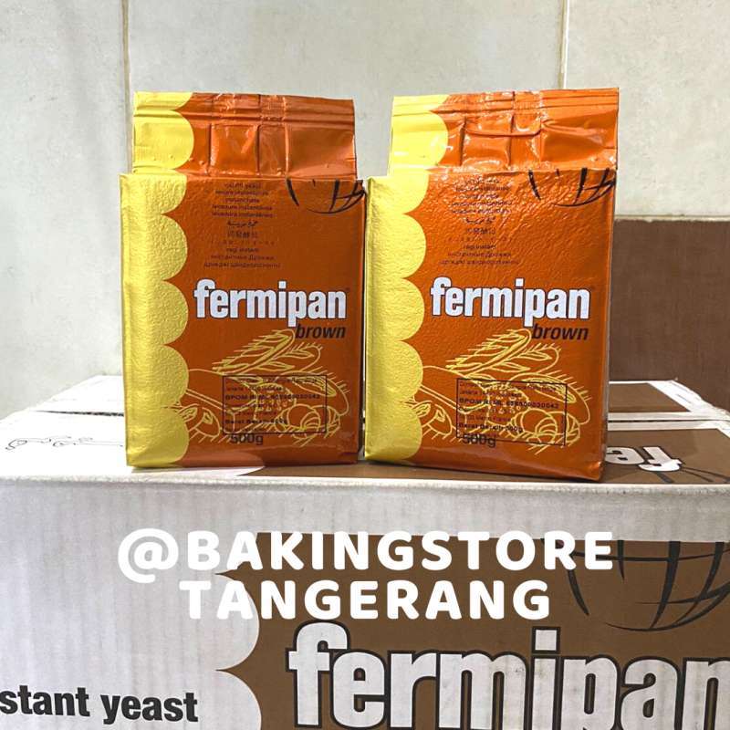 Jual Fermipan Ragi Instant Brown 500gr Di Seller Baking Store Tangerang ...