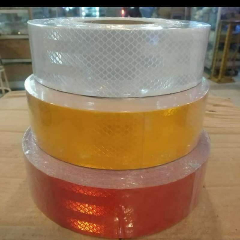 Promo Egp-stiker Rambu Menyala - Merah - Putih -orange Not 3m Egp ...