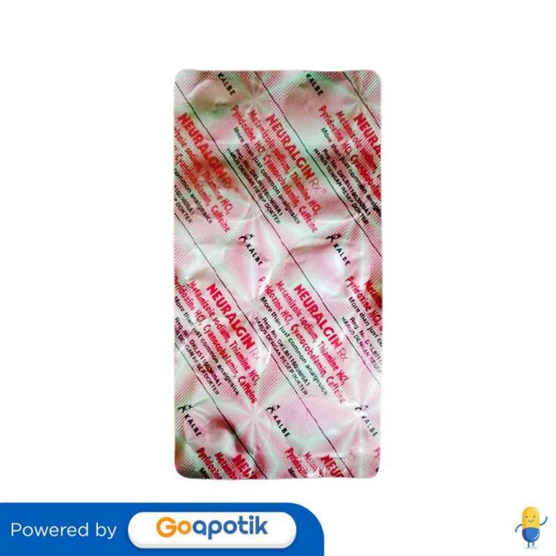 Neural Rx Jual NEURALGIN RX STRIP 10 KAPLET di Seller Apotek Lentera Farma ...