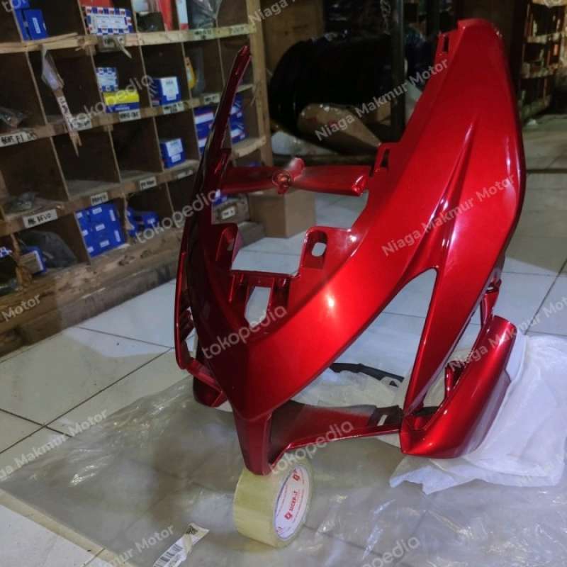 Promo Tameng Vario 110 Cw Merah Maroon Kualitas Original Diskon 23% Di