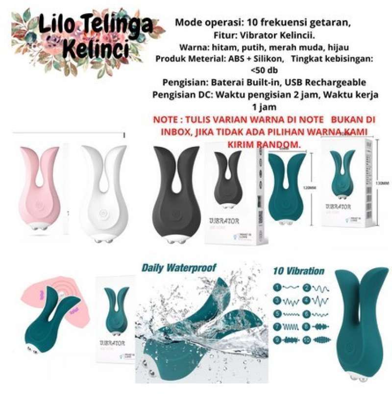 Promo Lilo-Vibrator Alat Bantu Wanita-Lilo Rabbit Diskon 29% di Seller ...