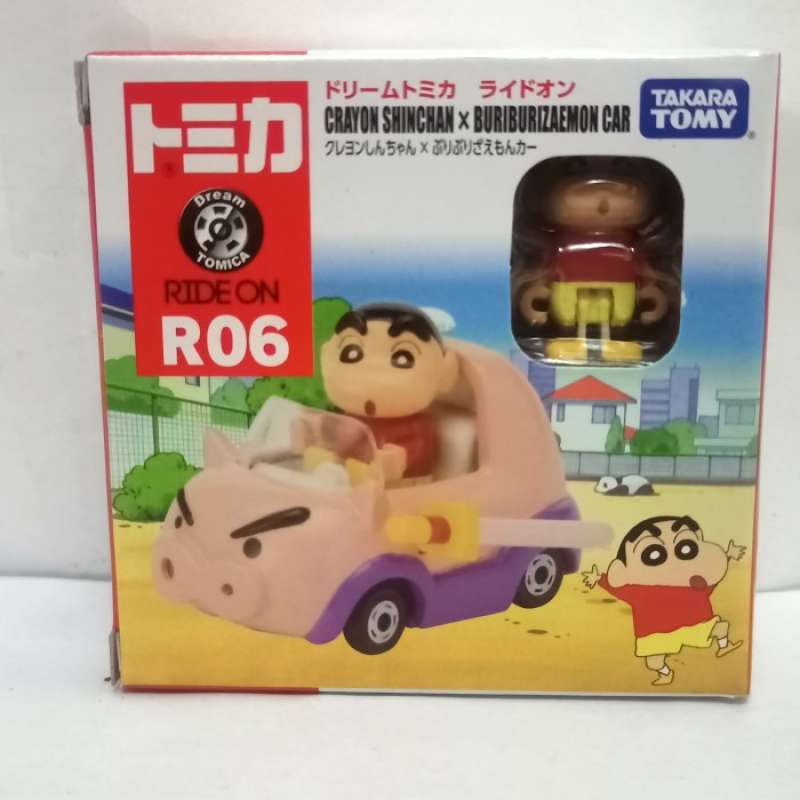 Takara R06 Jual Tomica Ride On R06 Crayon Sinchan X Buriburizaemon Car Takara Tomy ...