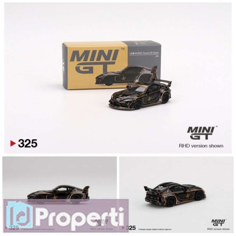 Promo Miniatur Toyota GR Supra JPS LB Works LBWK Mini GT Mobil Car ...