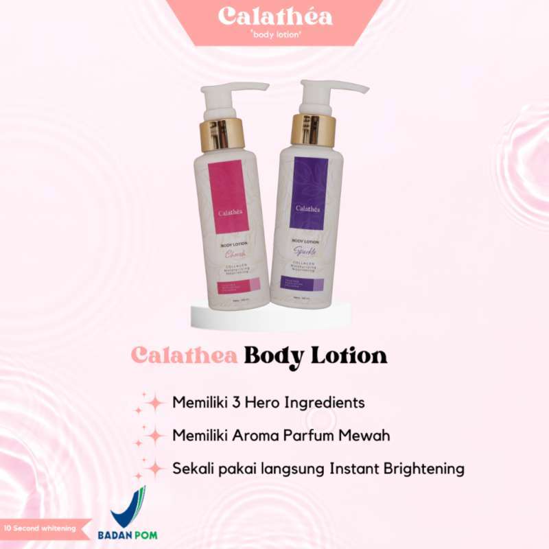 Jual CALATHEA Body Lotion Bundling 2 Pcs Cherish Sparkle di Seller Calathea Beauty Calathea