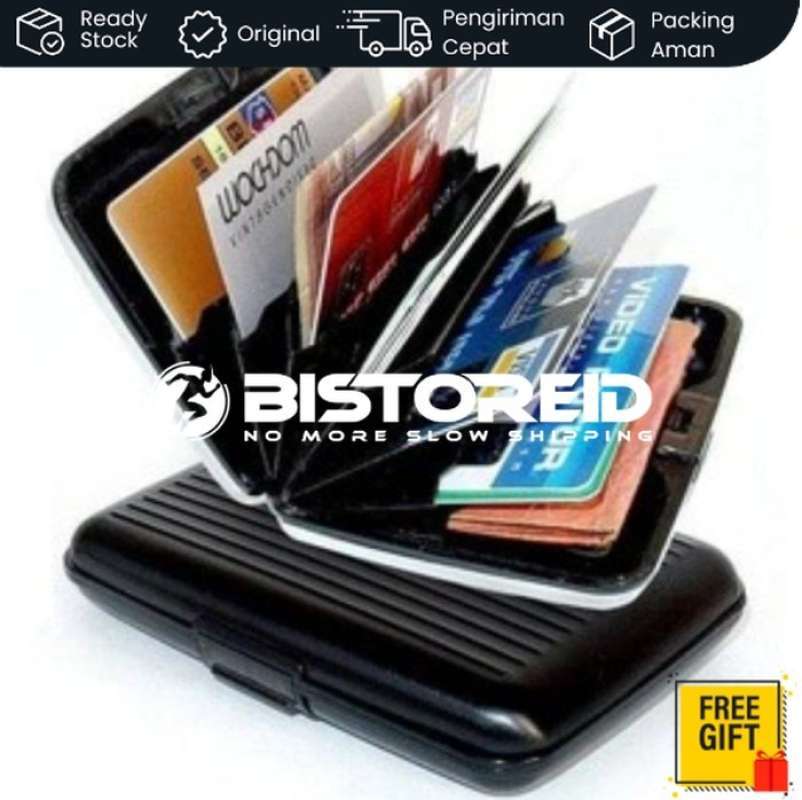 Jual Card Guard Aluminium Wallet 🏷️ Model Premium Original Terbaru ...