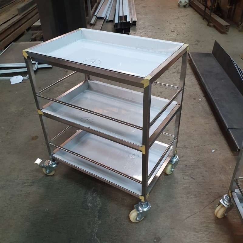 Promo Trolley Lab 3 Susun Steril Sus 304 Bagus Diskon 23 Di Seller promo-trolley-lab-3-susun-steril-sus-304-bagus-diskon-23-di-seller