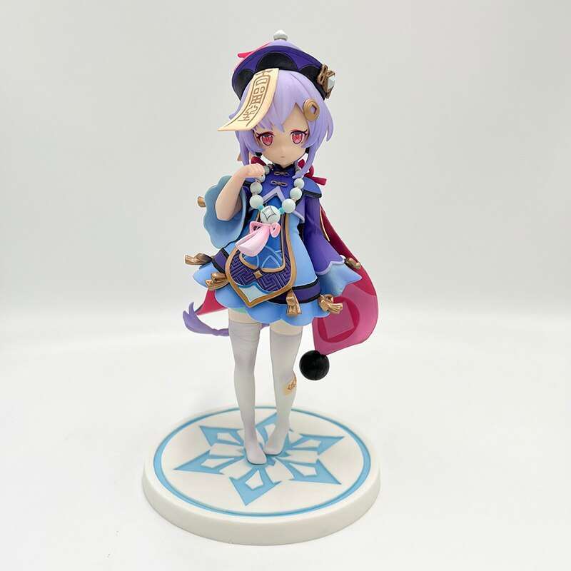 Figura Anime Qiqi E Paimon PVC, Action Figure Collezionabile Da 8 Cm Per Giocattoli E Decorazione Desktop, Regalo Per Appassionati - 4