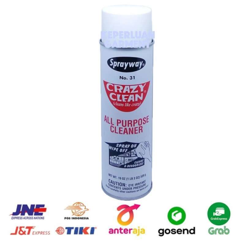 Promo Sprayway 31 Crazy Clean All Purpose Cleaner Made In Usa Diskon 17