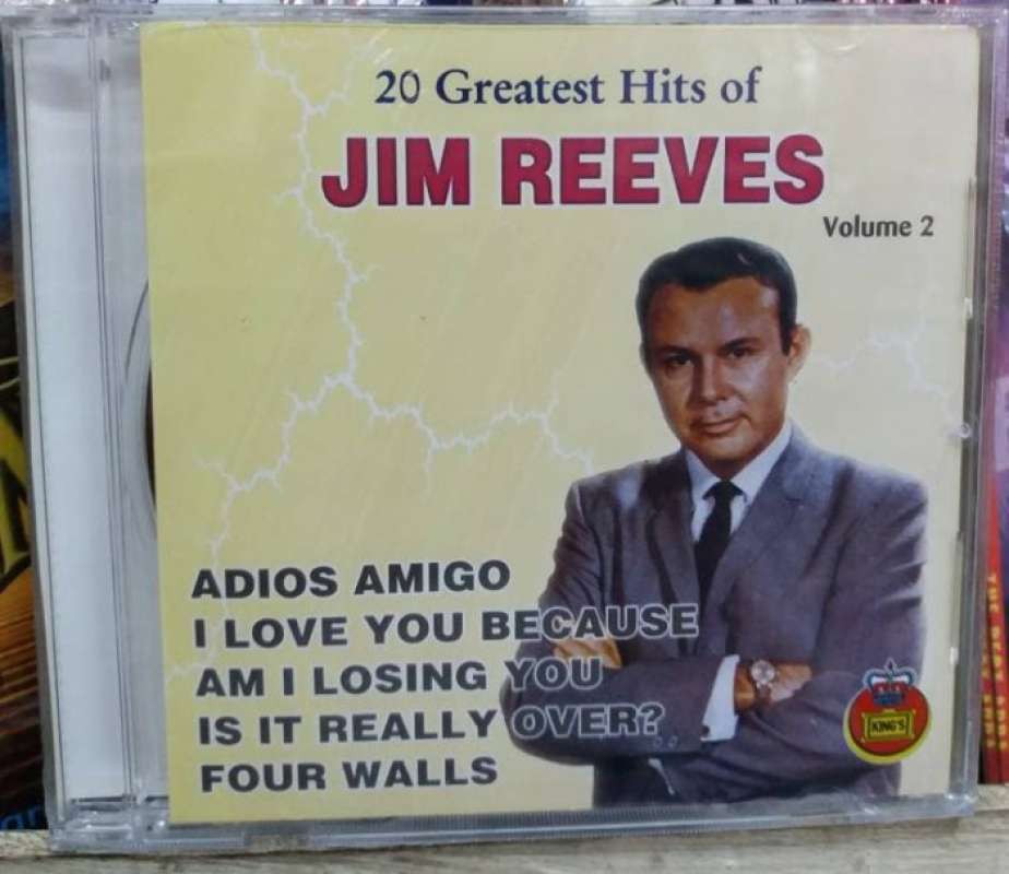 Jim Reeves 2cd Promo CD 20 Greatest Hits of JIM REEVES VOL 2 . Diskon 23% di Seller ...