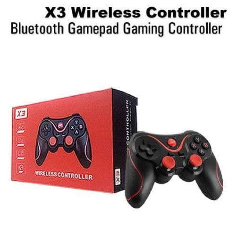 Jual GAMEPAD X3 JOYSTICK Bluetooth WIRELESS SMARTPHONE ANDROID HOLDER