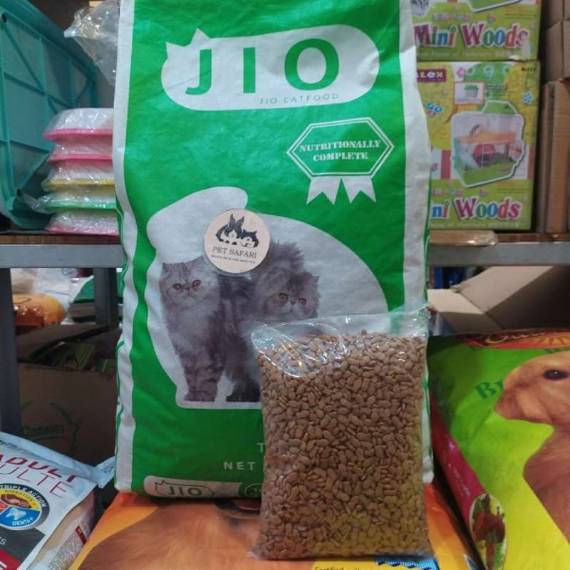 Jual Makan Kucing Murah Kemasan Repack Cat Food Jio Tuna Flavor 800 gr