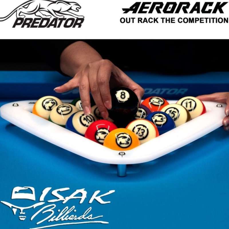 Jual Predator Aerorack Pool Ball Rack White | Triangle Segitiga Bola ...