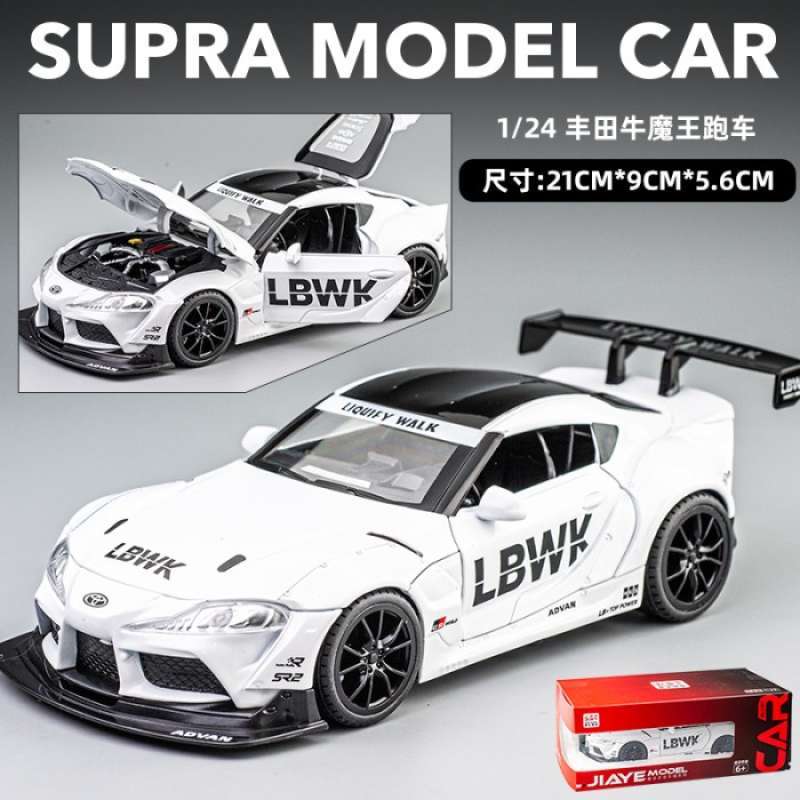 Promo TWH Miniatur Diecast Toyota SUPRA Body Kit Liberty Walk/LBWK/ 1: ...