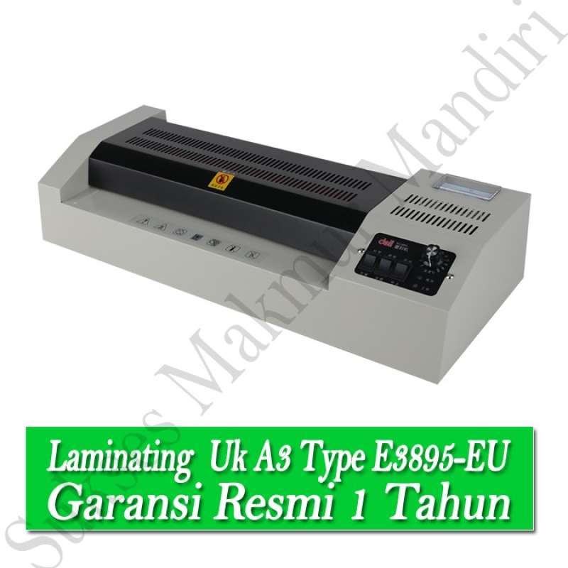 Promo Deli Laminator Mesin Laminating Kertas Ukuran A3 E3895EU Diskon