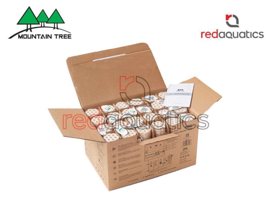 Mountain Rootbox Promo Mountain Tree Lotus Root Bacteria House III Size S 1 Box (24 pcs ...