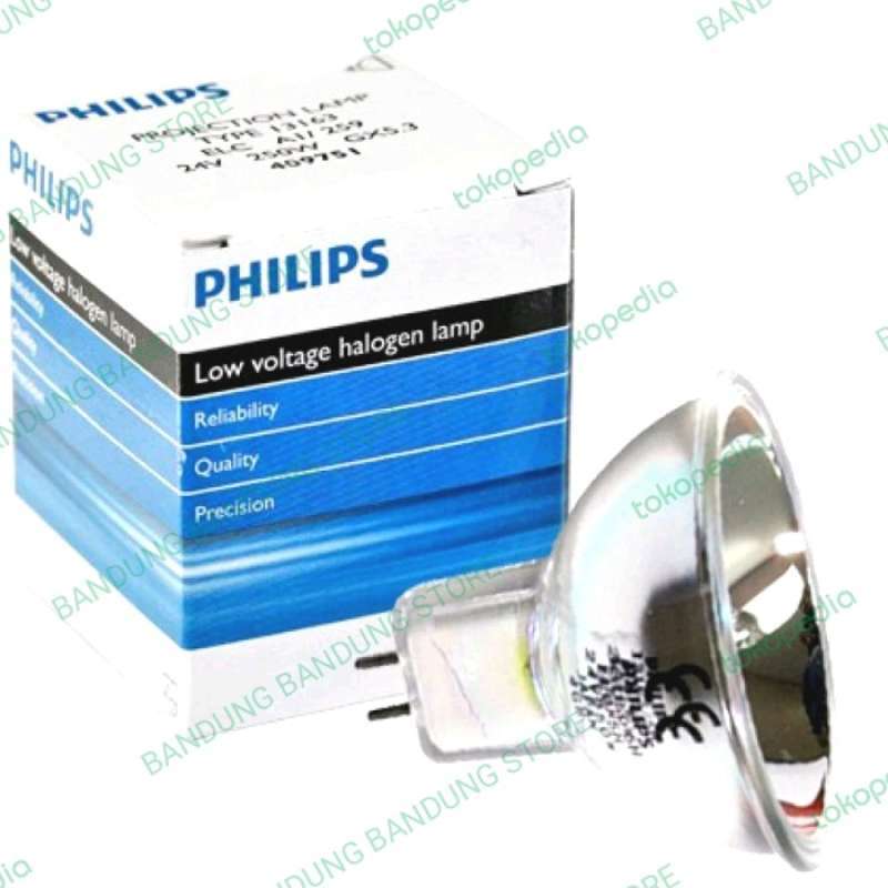Promo PHILIPS 24V 250W 13163 MADE IN GERMANY LAMPU HALOGEN 250W 24V